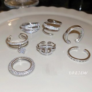 DREJEW แหวนนิ้วชี้ ไฮเอนด์ สไตล์เรโทร แฟชั่นสําหรับผู้หญิง