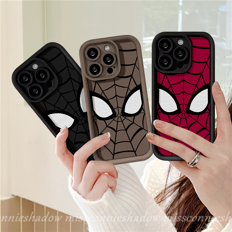 เคสโทรศัพท์มือถือ ลายแมงมุม สําหรับ OPPO A58 A98 A15 A78 A38 A18 A17 A57 A12 A54 A5s A7 A16 A77 A76 A74 A52 A9 A5 A31 A95 A55 A1k A96 A17K A53 A16K Reno 5 5F 8T 6ผ้าคลุมผู้ชาย