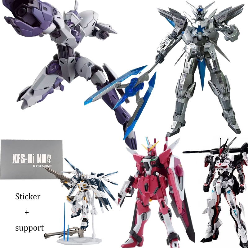 ฟิกเกอร์ Gundam Transient 1/144 Gundam Load Astray Schwarzette Michaelis Strike Freedom ของเล่นสําหรับเด็ก