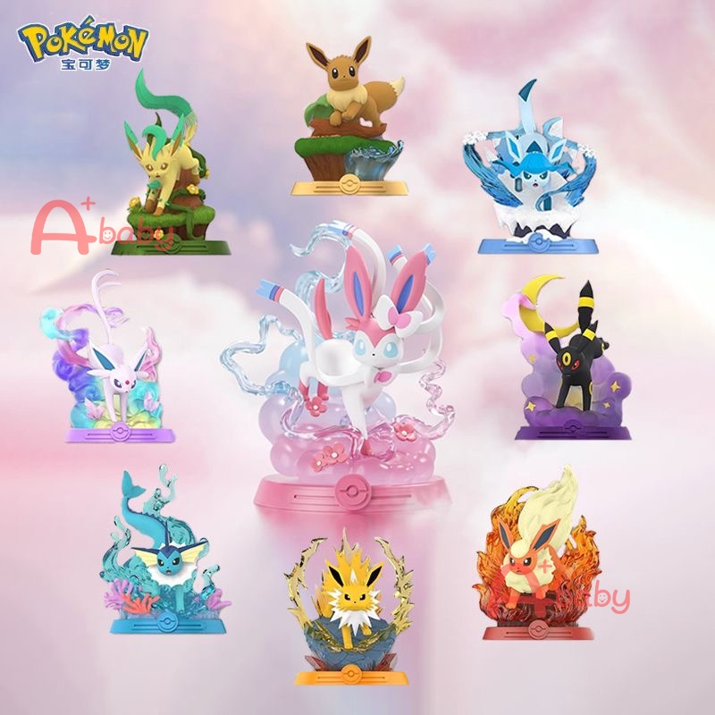 Pokemon Blind Box กล่องสุ่มโปเกม่อน (Eevee/Sylveon/Umbreon/Espeon/Glaceon/Leafeon/Flareon/Jolteon/Va
