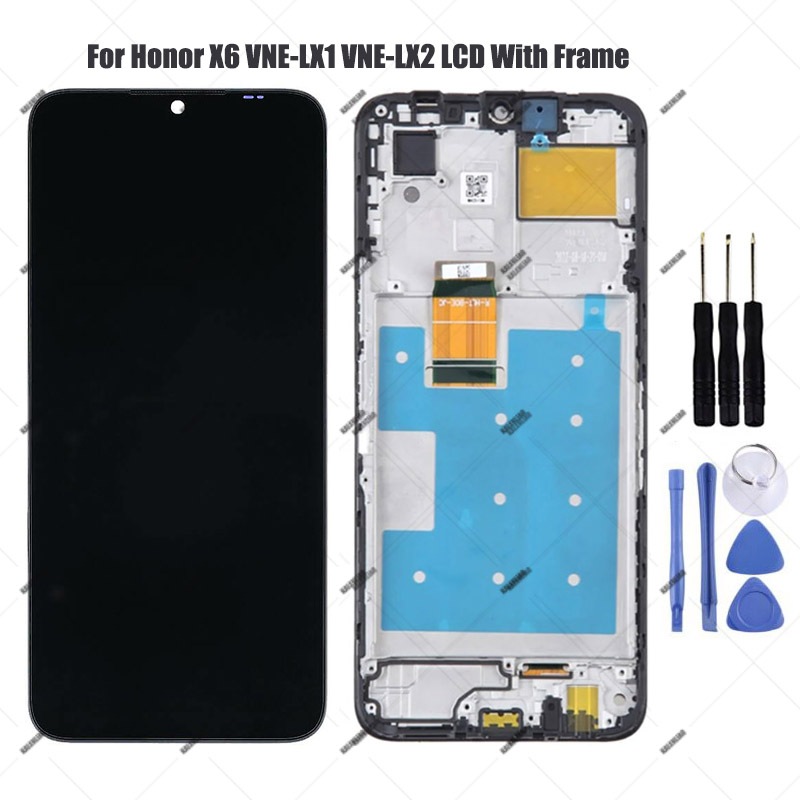 Original Honor X6 X6A X6B X5 จอแสดงผล LCD Touch Screen Digitizer Assembly Replacement