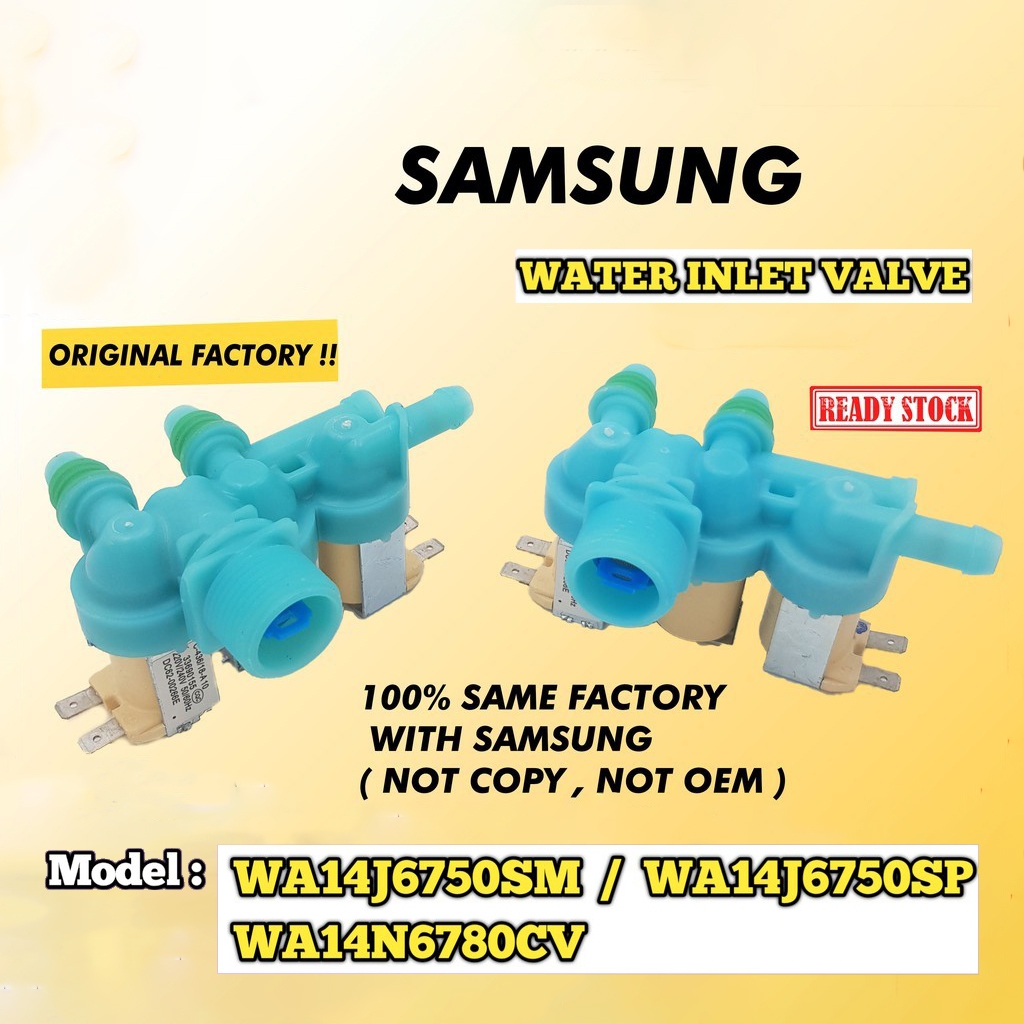 WA14J6750SP WA14J6750SM / WA14N6780CV SAMSUNG WASHING HINE WATER INLET VAE WA14J6750 WA14N6780 pxc (