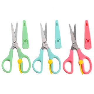 1 ชิ้นปลอดภัยกรรไกรในครัวเรือนกรรไกรยืดหยุ่นกรรไกรประหยัดแรง…