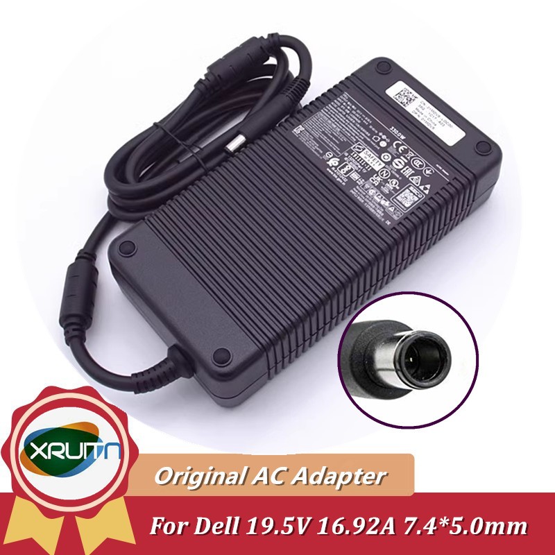 ของแท้ LA330PM190 DA330PM190 19.5V 16.92A 330W 7.4*5.0 มม.AC Power Adapter Charger สําหรับ DELL Alie
