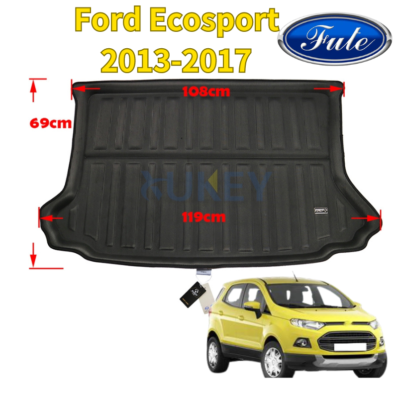 พรมปูพื้น กันลื่น สําหรับ Ford Ecosport 2013-2017