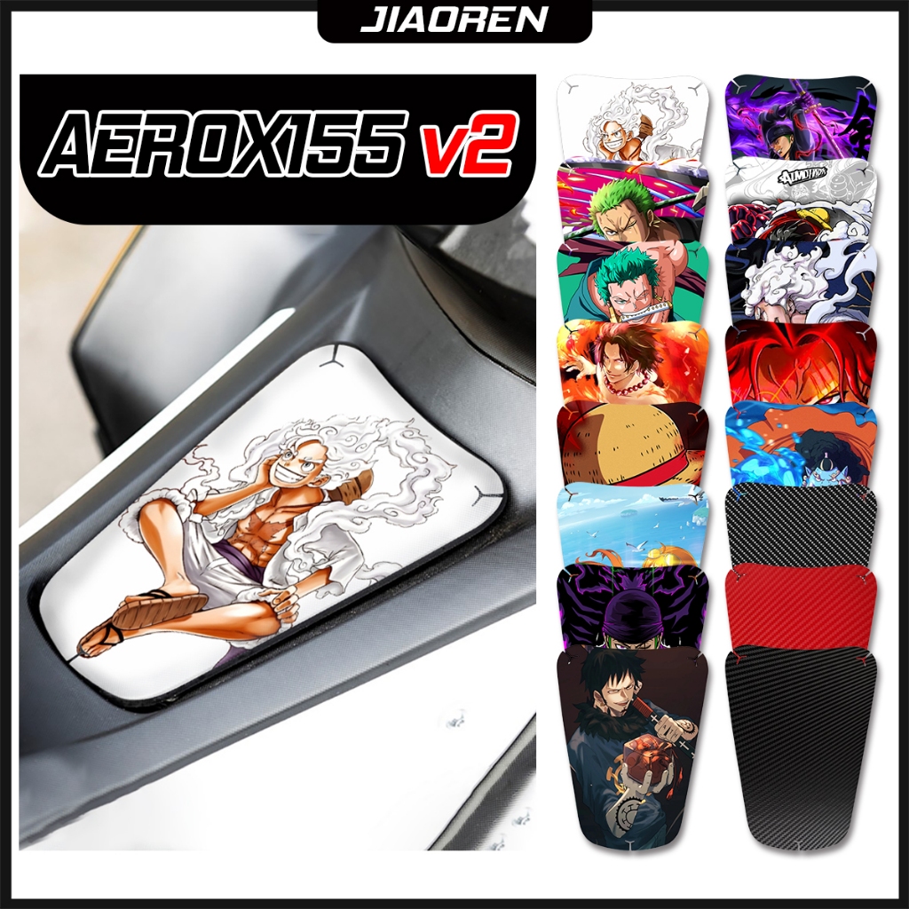 สติ๊กเกอร์ฝาถังน้ำมัน forza350 ลายการ์ตูนอนิเมะ สติ๊กเกอร์ one piece nika luffy กันน้ํา สติกเกอร์ ลาย