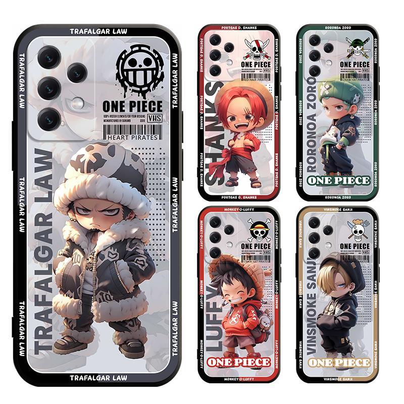 เคส samsung A13 A23 A33 A53 A73 A04 A04S A52s A52 A72 A12 M12 5G โทรศัพท์มือถือ แบบนิ่ม ลายวันพีช ลู