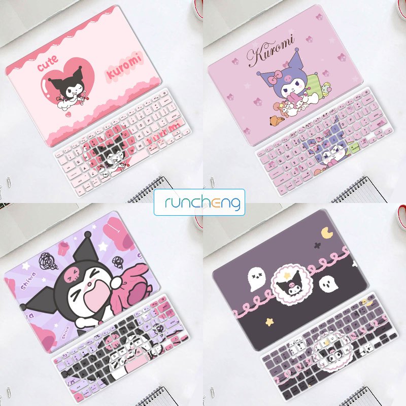 การออกแบบ Kuromi น่ารัก HUAWEI MateBook D15 Laotop Case 15 นิ้วและฝาครอบคีย์บอร์ด Huawei D16 ปลอก D1