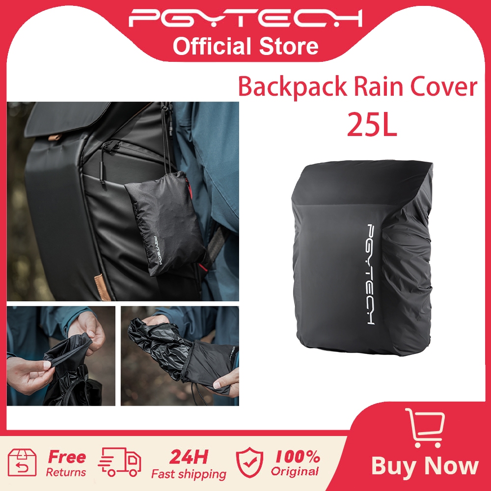 【ร้านค้าอย่างเป็นทางการ】PGYTECH ฝากน้ำฝน - สำหรับกระเป๋ากล้อง OneGo/Onemo 25L ฝากกันน้ำกันฝุ่นกลางแจ้งการถ่ายภาพที่มีความต้านทานต่อน้ำที่สูง