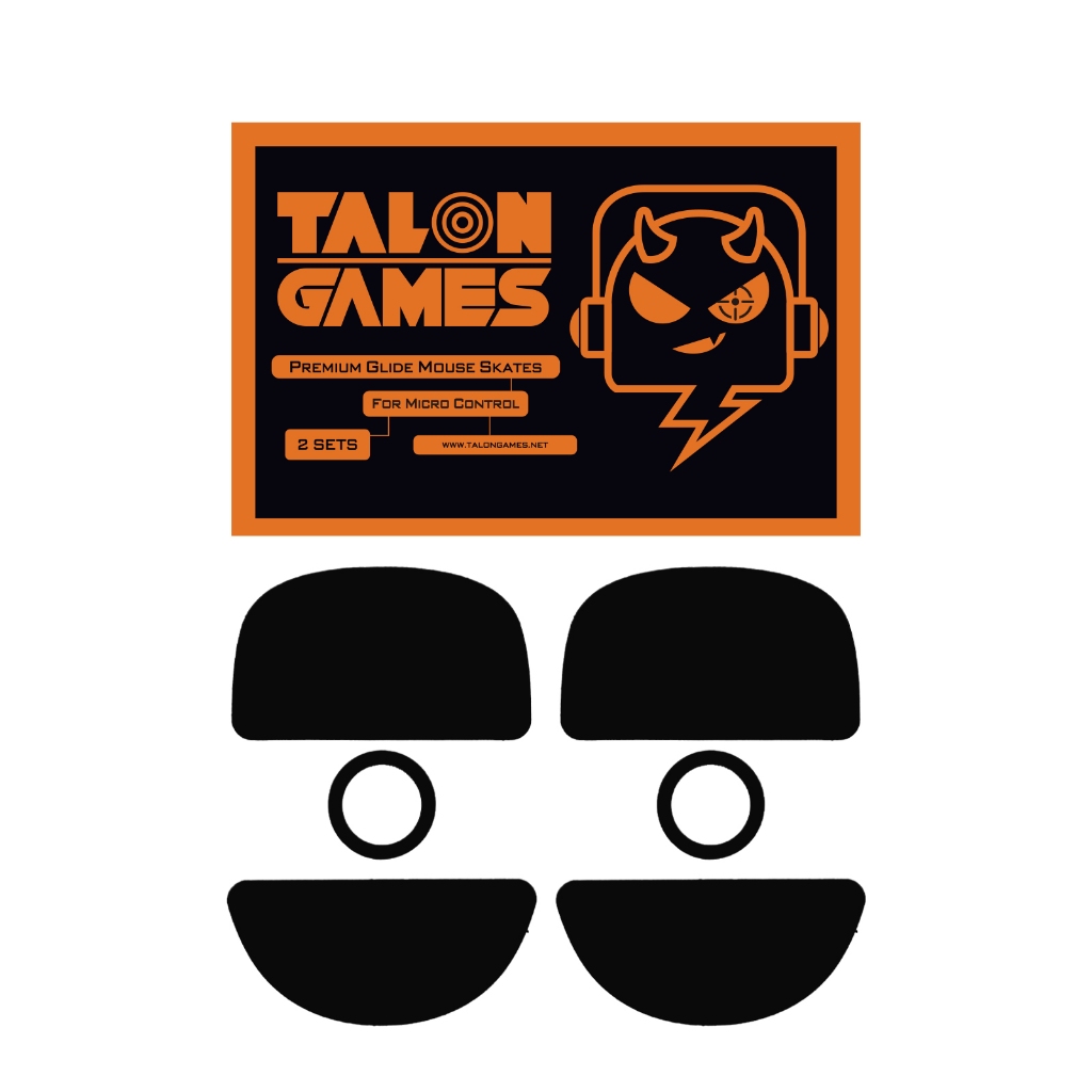TALONGAMES เมาส์ Feet Control ประเภทเมาส์สเก็ตสําหรับ VAXEE XE เมาส์สําหรับเล่นเกมไร้สาย