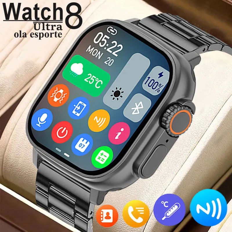 นาฬิกาข้อมือสมาร์ทวอทช์ รุ่น Ultra Series 8 สําหรับผู้ชาย