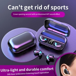 [New Arrival] TWS หูฟัง X57 Bluetooth 5.3 ซ่อน Sleep ชุดหูฟังกีฬาหูฟังชนิดใส่ในหูกันน้ำ Mini ฟังไร้สายพร้อมไมโครโฟน LED Digital Display มีจำหน่ายสำหรับ iOS Android