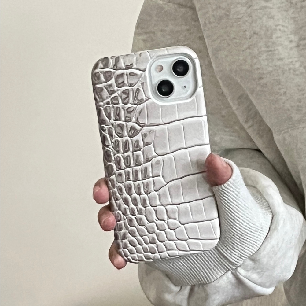 เคสโทรศัพท์มือถือ ลายหนังจระเข้ แฟชั่น สําหรับ iPhone 15 Pro Max 14promax 14pro 12 13 14 Pro Max 11 15promax ราคา ถูกที่สุด ดีลบีเคเค แกลเลอรีภาพที่ 3