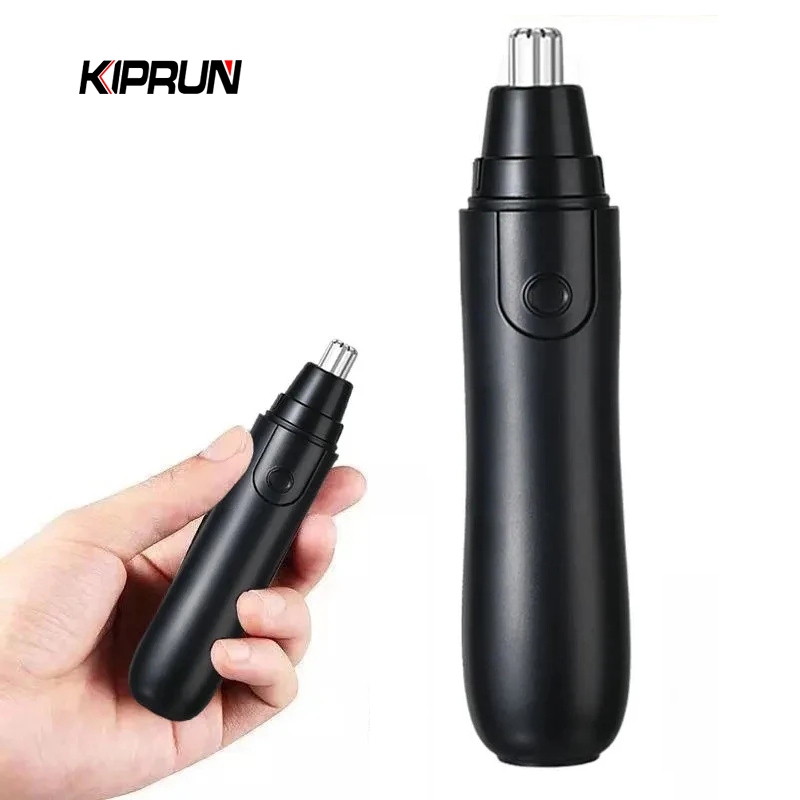 Kiprun เครื่องตัดขนจมูกไฟฟ้าสําหรับผู้ชาย Trimmer จมูกอัตโนมัติล้างทําความสะอาดได้มีดโกนเครื่องโกนหนวดผู้ชายจมูกเครื่องกําจัดขน Clipper