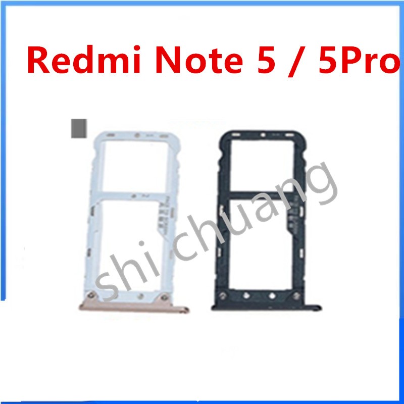 อะแดปเตอร์ถาดซิมการ์ด SD สําหรับ Xiaomi Redmi Note 5 5Pro Xiaomi Redmi note5 5 pro