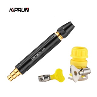 Kiprun หัวฉีดสปริงเกลอร์ แรงดันสูง ปรับได้ สําหรับทําความสะอ…