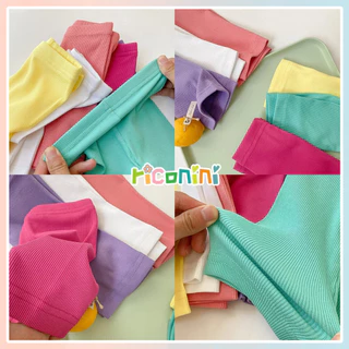 Riconini กางเกงเลกกิ้งขาสั้น ลายปลาฉลาม สีชมพู สีแคนดี้ แฟชั่นฤดูร้อน สไตล์เกาหลี สําหรับเด็กผู้หญิง อายุ 1-6 ปี 2 ปี