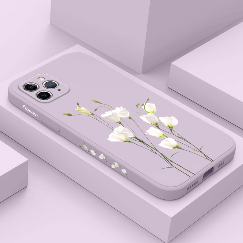 เคสโทรศัพท์มือถือ ลายดอกลิลลี่ หรูหรา ใส่สบาย สําหรับ IPhone X XS XR Max 11 Pro Max