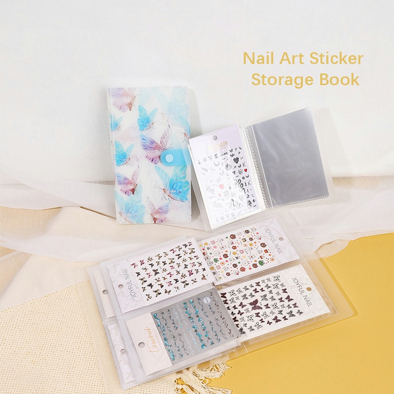 สติกเกอร์ติดเล็บ แบบใส ขนาดเล็ก สไตล์มินิมอล สําหรับโชว์หนังสือ