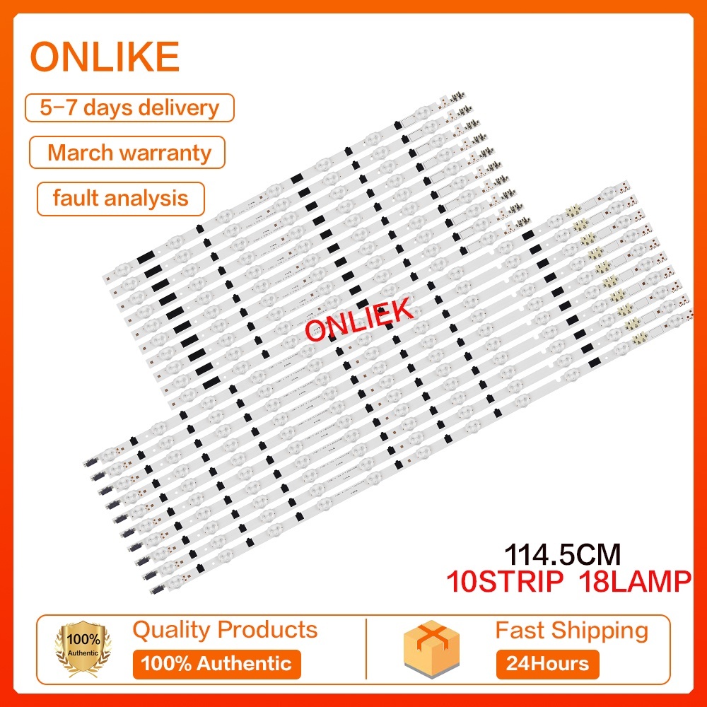 ไฟแบ็คไลท์ทีวี LED UA55F6400 UA55F6800 UA55F6300 LAMPU TV SAMSUNG 55 นิ้ว