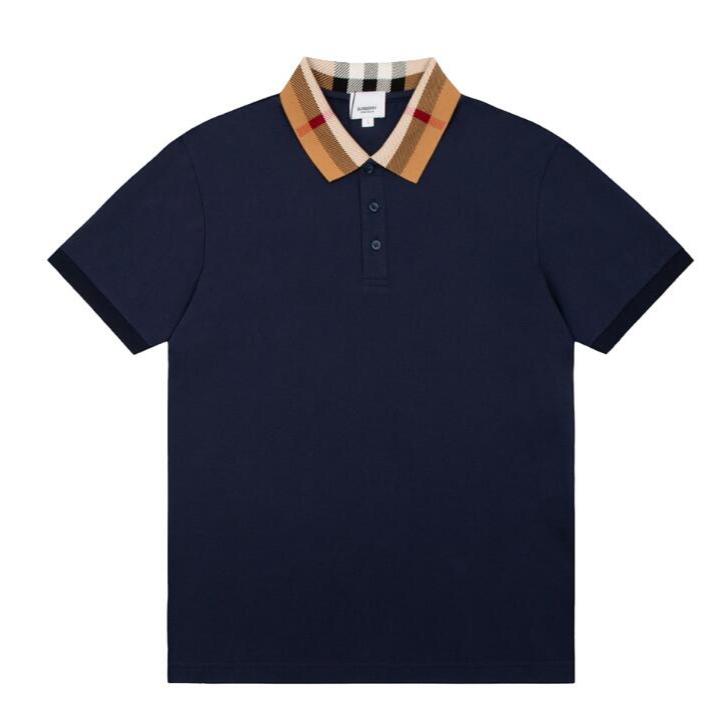 เสื้อโปโลแขนสั้นลําลอง เข้ากับทุกการแต่งกาย สไตล์นักธุรกิจ แฟชั่นสําหรับผู้ชาย