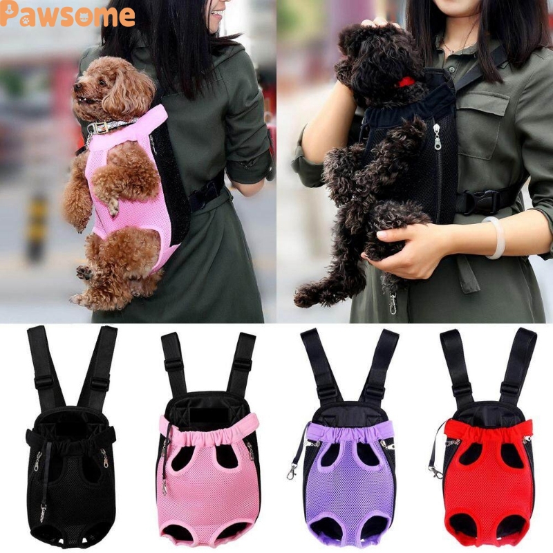 Pawsome กระเป๋าเป้สะพายหลัง คาดอก เหมาะกับการพกพาเดินทาง เล่นกีฬา สําหรับสัตว์เลี้ยง สุนัข แมว