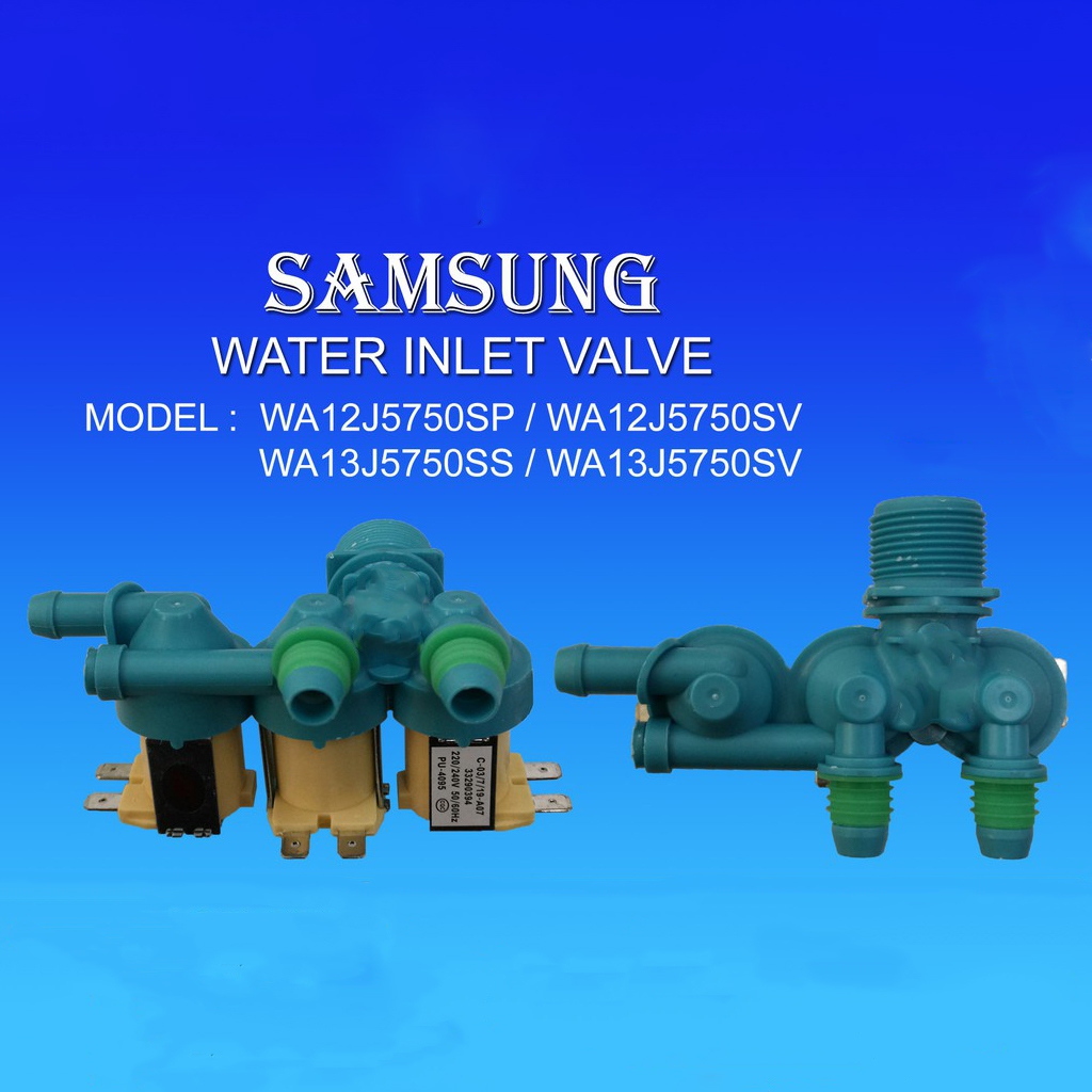 จัดส่ง)SAMSUNG WATER day (2-5 INLET VALVE WA12J5750SP WA12J5750SV WA13J5750SS / WA13J5750SV pxb9 (จั