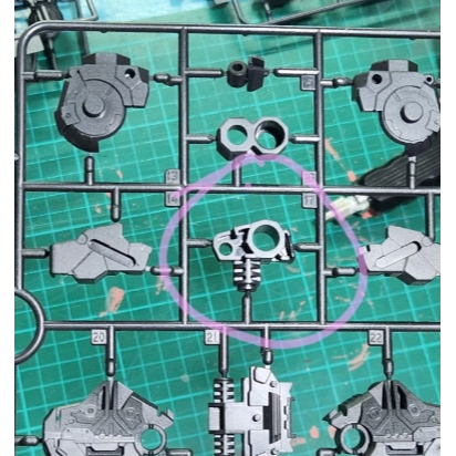 CB PG 01 1/60 PGU Unleashed RX-78-2 อะไหล่เขียง