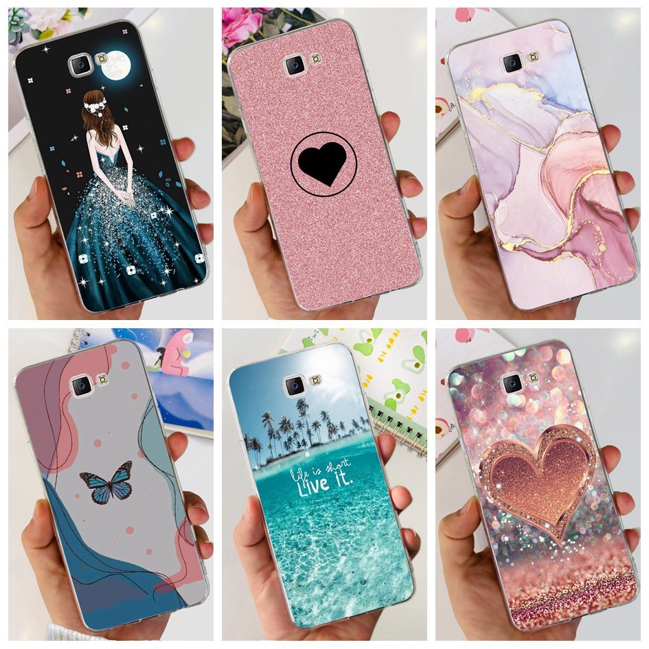 เคสโทรศัพท์ ซิลิโคนนิ่ม ปิดด้านหลัง สําหรับ Samsung Galaxy J7 Prime G610M G610Y G610F J7 Prime 2 ON7