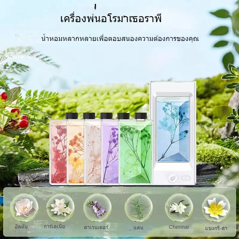 เครื่องลดความชื้นในอากาศ อัตโนมัติ สเปรย์น้ําหอมไร้สาย กระจายน้ํามันหอมระเหย ห้องน้ํา humidifer บ้าน กลิ่นหอม ติดทนนาน อโรมาเทอราพี Diffuser