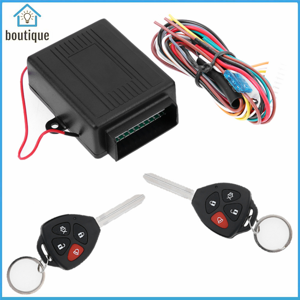 รีโมทคอนโทรลรถยนต์ 12V ชุดกลาง 11 ขาปลั๊ก Central Lockout Kit อุปกรณ์เสริม