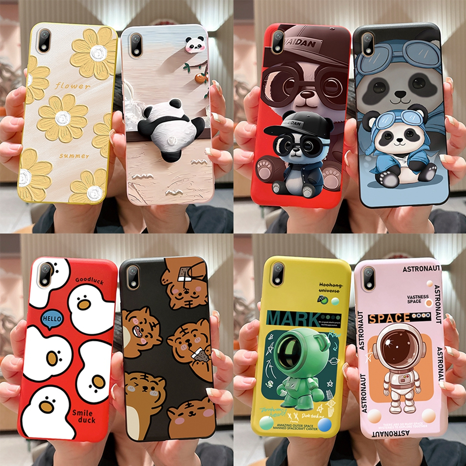 สําหรับ Huawei Y5 2019 เคสโทรศัพท์ ซิลิโคนนิ่ม กันกระแทก ลายน่ารัก แฟชั่น AMN-LX9 AMN-LX1