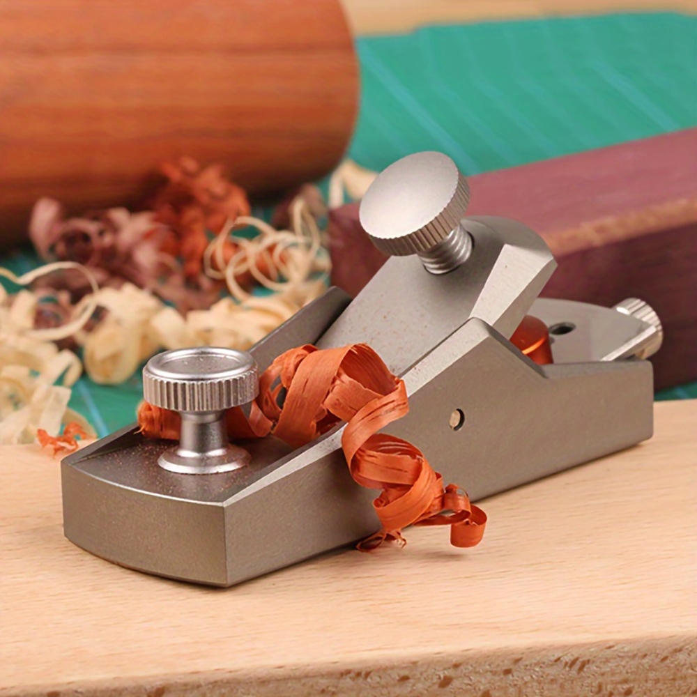 Woodworking Planer Mini Aluminum Alloy Hand Planer Bottom Edge Wood Trimming Plane European Flat Plane DIY Carpenter Tools