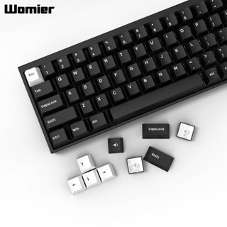 Womier ปุ่มกดคีย์บอร์ด PBT 168 คีย์ สําหรับคีย์บอร์ด Mechani…