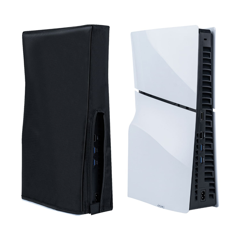 ผ้าคลุมคอนโซลเกม Mcbazel ป้องกันฝุ่น สําหรับ PS5 Slim Game Console