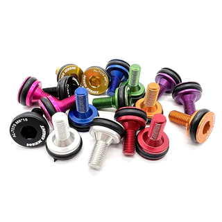 สกรูซีลกะโหลกจักรยาน M8*15 มม. กันน้ํา สําหรับ Brompton 1 คู่