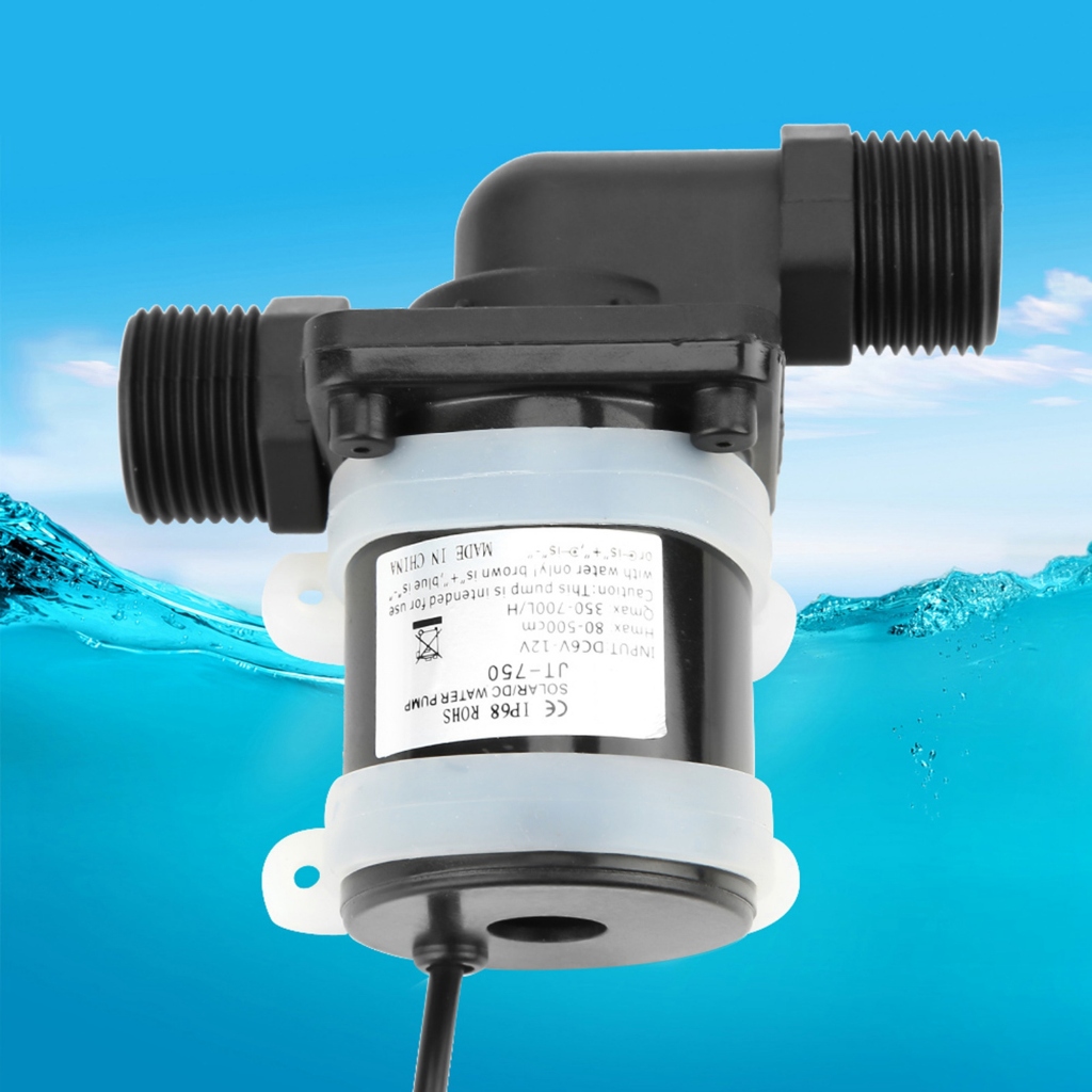 Leo310 ปั๊มเพิ่มแรงดันน้ำหมุนเวียน DC ขนาดเล็ก 12V ‑40℃ ~100℃