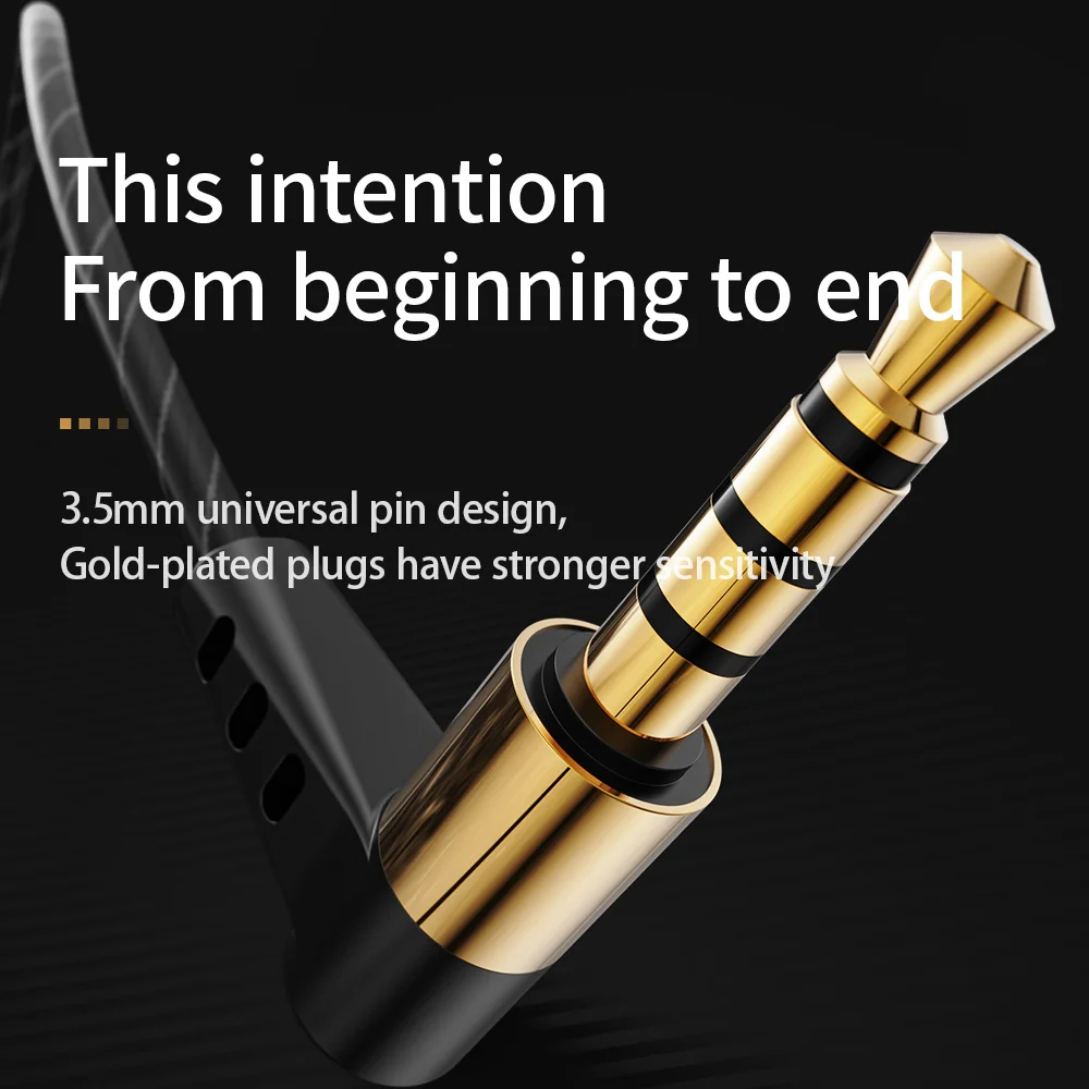 Bluewow ชุดหูฟังอินเอียร์ดิจิทัล แบบมีสาย 3.5 มม. เสียง HiFi พร้อมแฮนด์ฟรี HD สําหรับ IPAD Samsung