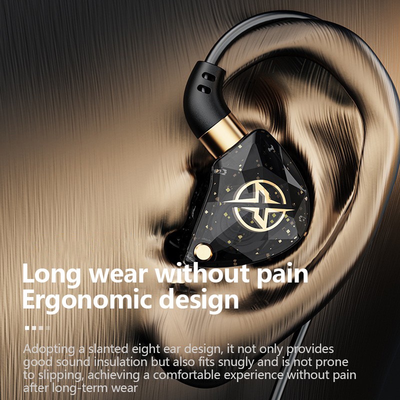 Bluewow ชุดหูฟังอินเอียร์ดิจิทัล แบบมีสาย 3.5 มม. เสียง HiFi พร้อมแฮนด์ฟรี HD สําหรับ IPAD Samsung