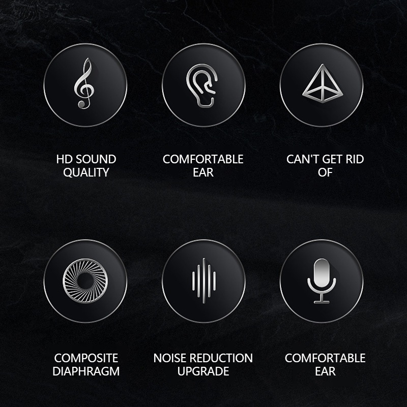 Bluewow ชุดหูฟังอินเอียร์ดิจิทัล แบบมีสาย 3.5 มม. เสียง HiFi พร้อมแฮนด์ฟรี HD สําหรับ IPAD Samsung