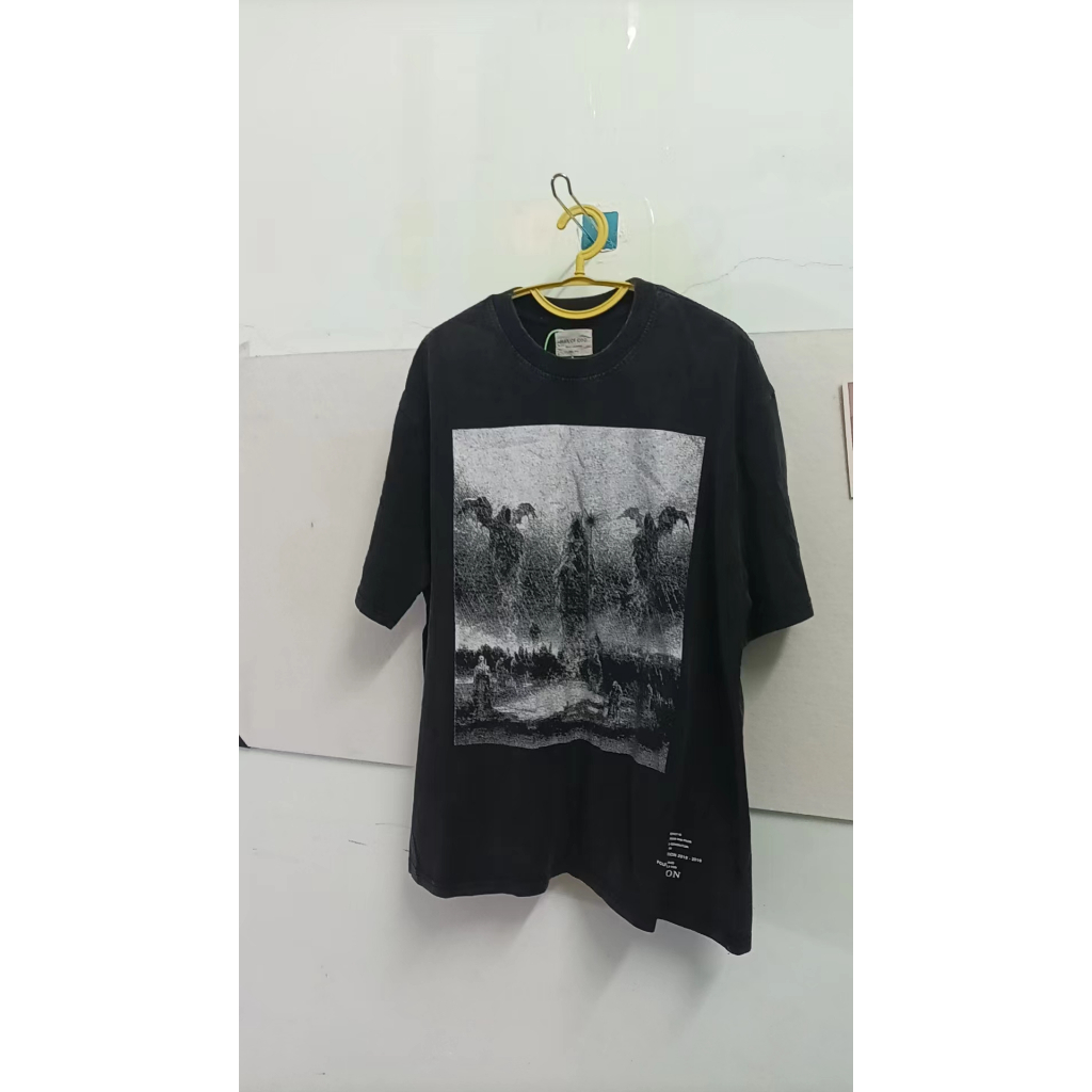 ❤❤❤ เสื้อแขนสั้น ลาย Bieber’s Same FEAR OF GOD Three Gods Redemption Trial Limit 1 จาก 1 สไตล์วินเทจ สําหรับผู้ชาย