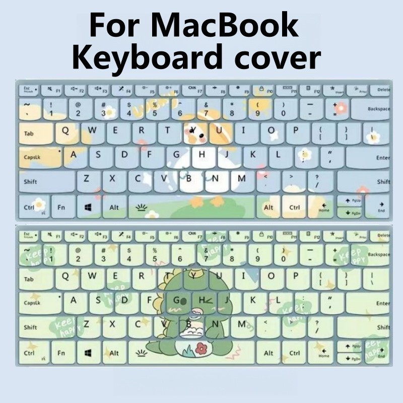 【Dinosaur】keyboard cover for Macbook M2 Air15 Air13.6 M1 2020 Air 13.3 A2681 A2179 A2237 Pro13 A2159 A2251 A2238 A1466 cartoon keyboard case