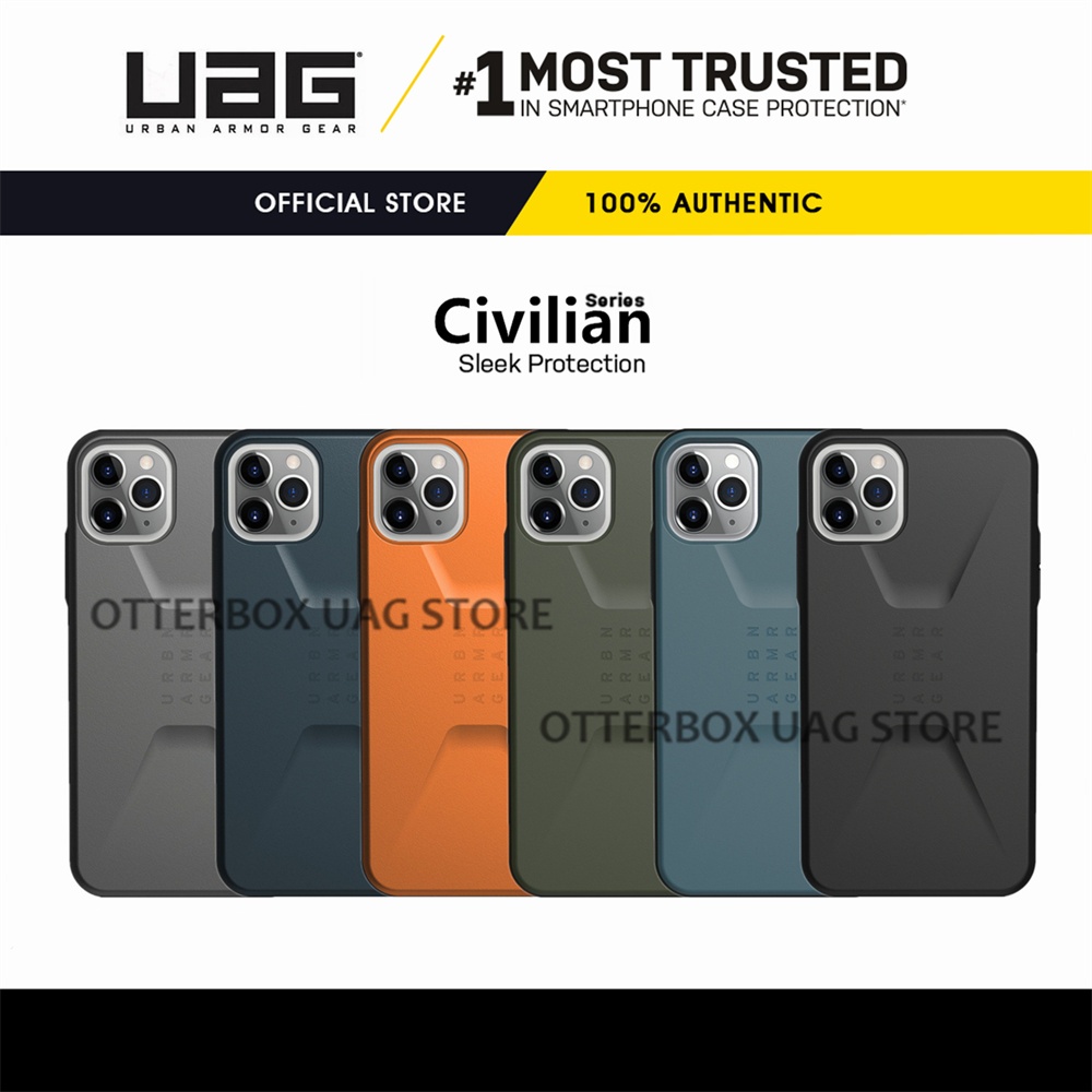 เคส UAG รุ่น Civilian Series - iPhone 11 Pro Max / 11 Pro / 11 / iPhone XS Max / XR / XS / X / iPhone 8 7 Plus