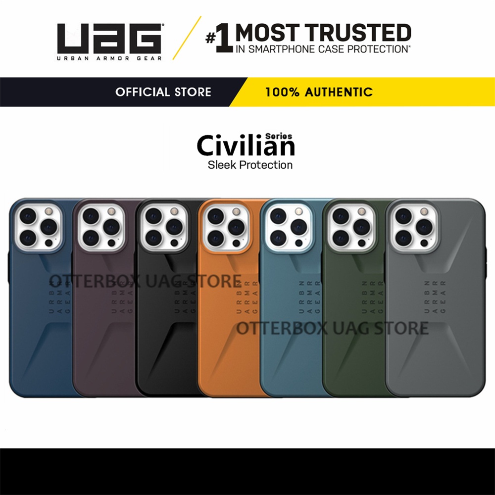 เคส UAG รุ่น Civilian Series - iPhone 13 Pro Max / 13 Pro / 13 / 13 Mini / iPhone 12 Pro Max / 12 Pro / 12 / 12 Mini