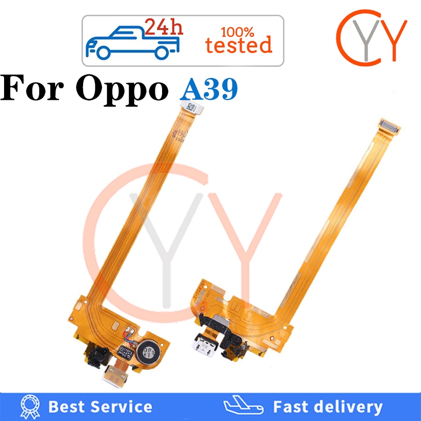ใหม่ บอร์ดเชื่อมต่อพอร์ตชาร์จ USB สายเคเบิลอ่อน แบบเปลี่ยน สําหรับ OPPO A39