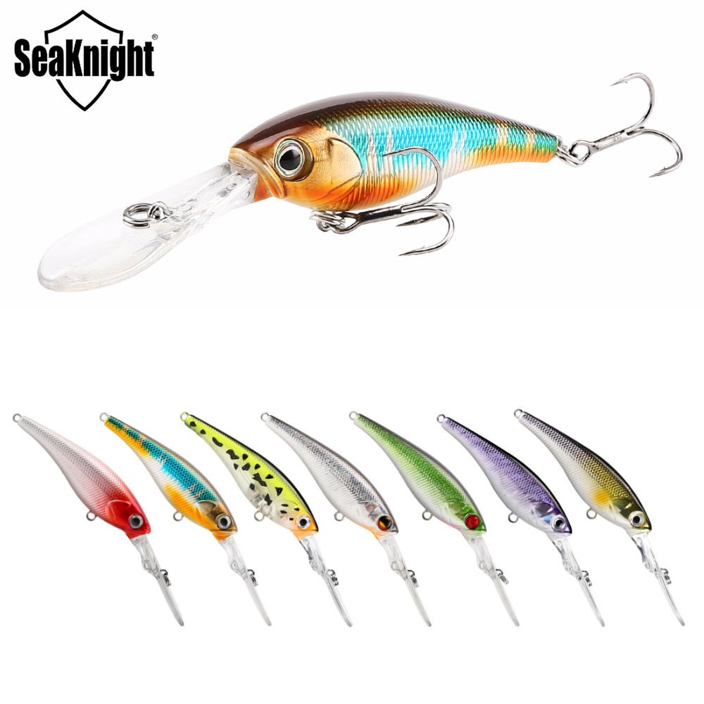 SeaKnight SK006 เหยื่อลอยแบบวอบบเลอร์ ขนาด 62มม. น้ำหนัก 6.2กรัม เหมาะสำหรับการตกปลานายังและปลาพีค