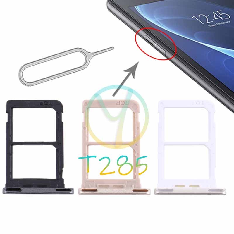 อะแดปเตอร์ถาดซิมการ์ด พร้อมพิน สําหรับ Samsung Galaxy Tab A 7.0 T285 SM-T285