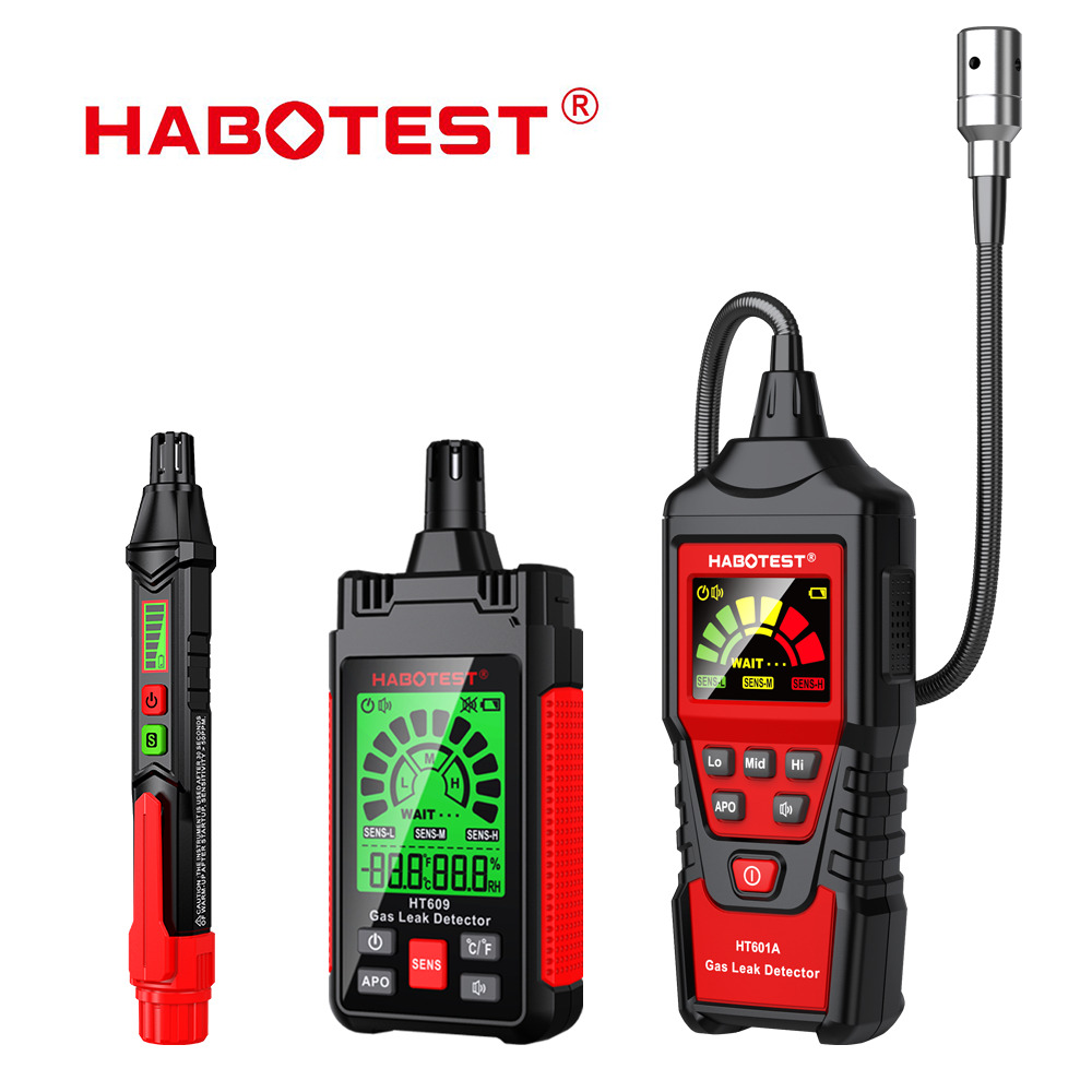Hbaotest HT59 HT609 HT601A เครื่องตรวจจับก๊าซที่เผาไหม้ได้ เครื่องตรวจจับก๊าซ แบบพกพา เครื่องตรวจจับก๊าซรั่ว เสียง และสัญญาณเตือนแสง