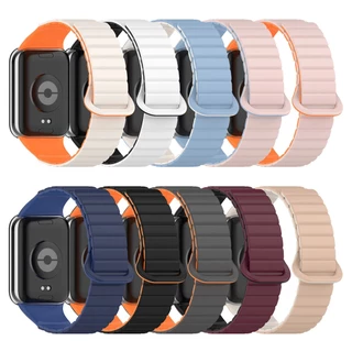 สายรัดซิลิโคนอุปกรณ์เสริมสร้อยข้อมือสายนาฬิกาข้อมือเปลี่ยนสําหรับ Xiaomi Smart Band 8 9 10 Pro / Redmi Watch 4 5 6