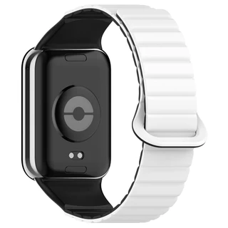 สายรัดซิลิโคนอุปกรณ์เสริมสร้อยข้อมือสายนาฬิกาข้อมือเปลี่ยนสําหรับ Xiaomi Smart Band 8 9 10 Pro / Redmi Watch 4 5 6